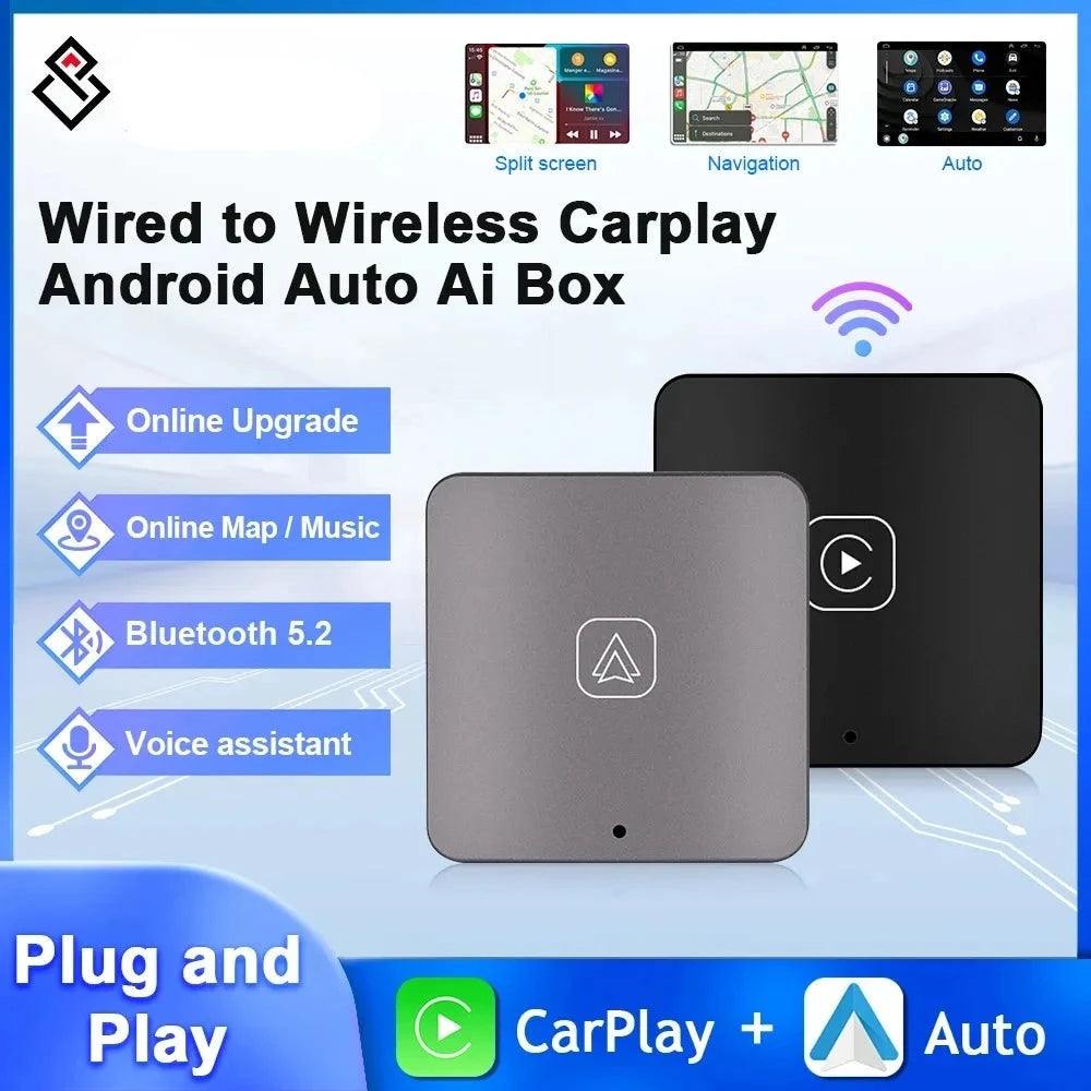 Wireless Android and Carplay Auto Adapter - Sports, Wine & Gadgets