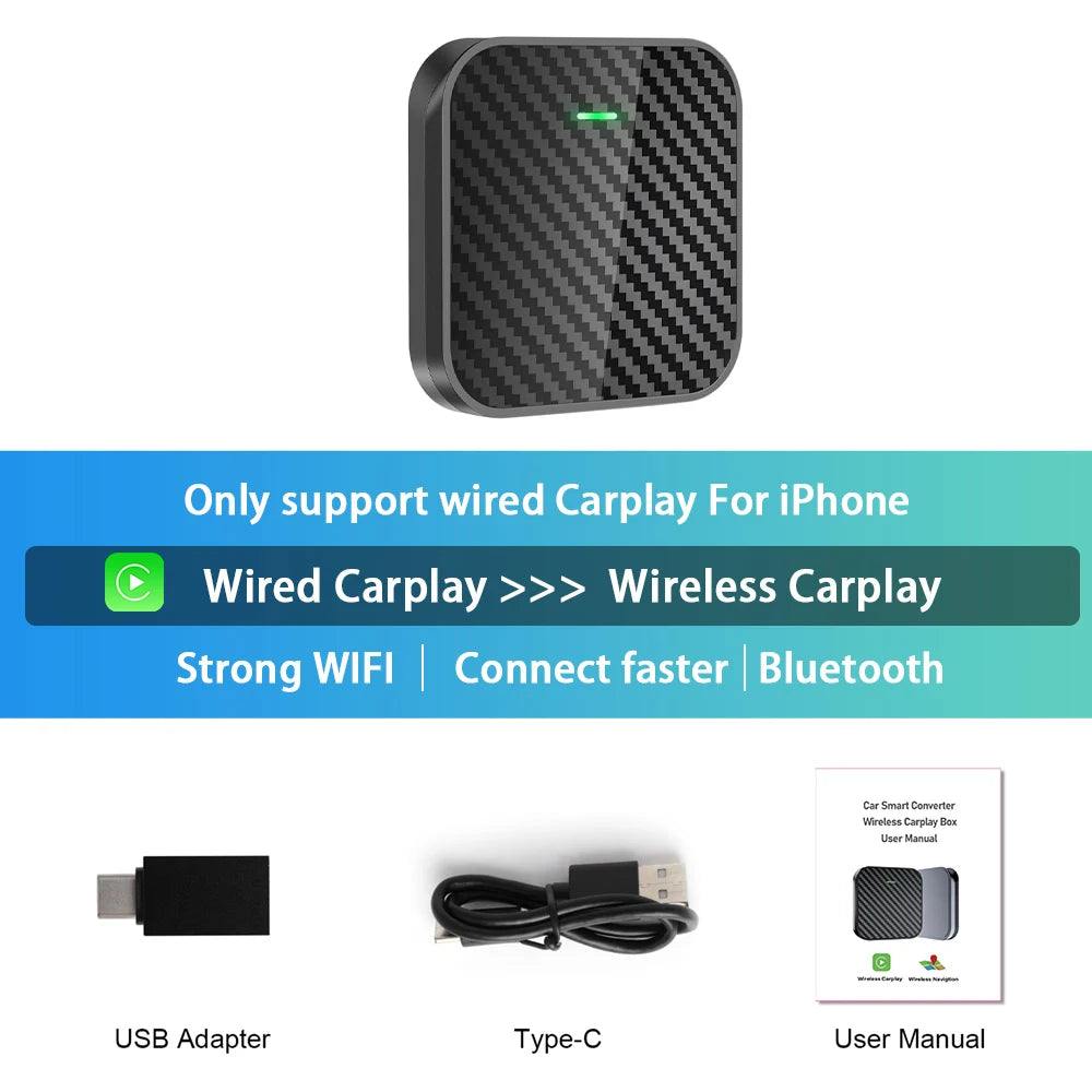 Wireless Android and Carplay Auto Adapter - Sports, Wine & Gadgets