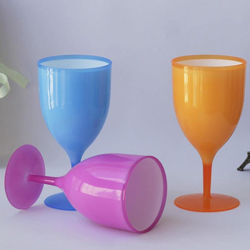 6pcs/set Plastic wine & cocktail glasses - Sports, Wine & Gadgets
