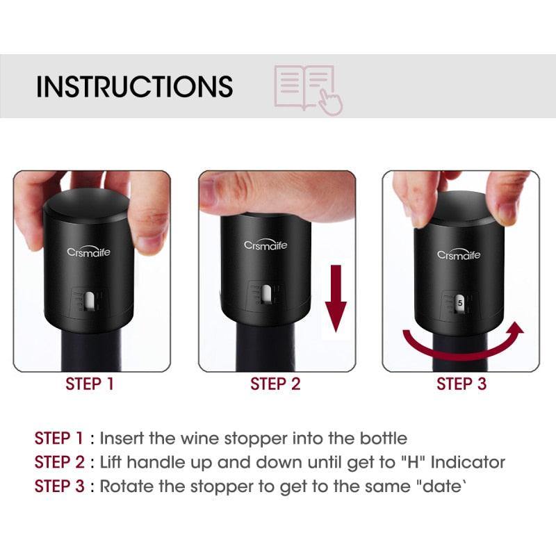 Bottle Vacuum Sealer - Sports, Wine & Gadgets