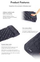 Camping inflatable mattress - Sports, Wine & Gadgets