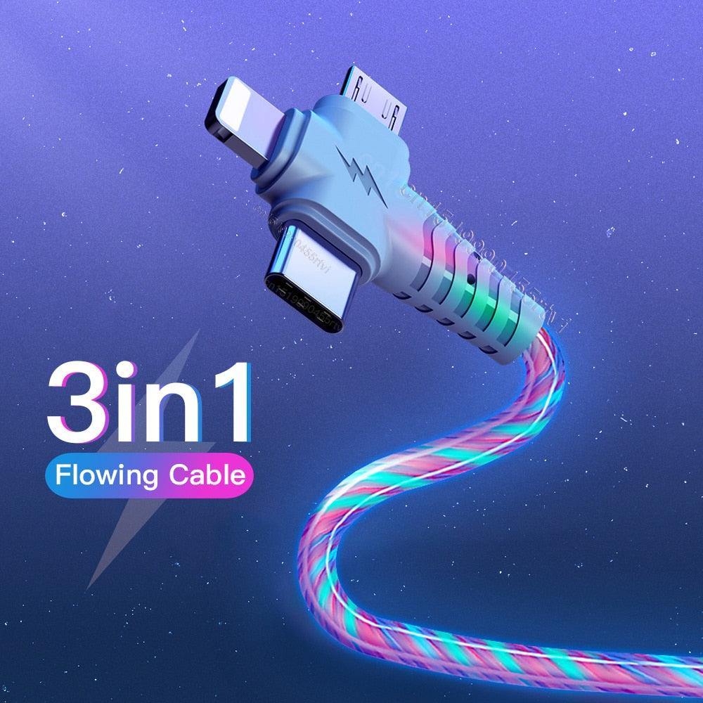 Get Connected: 3-in-1 Charging Cable for All Your Devices - Sports, Wine & Gadgets
