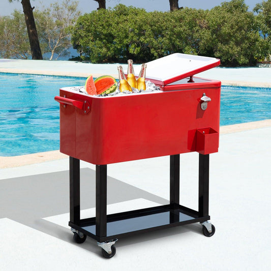 Patio Party Portable Cooler - Sports, Wine & Gadgets