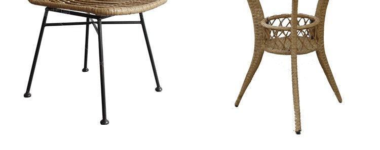 Rattan Garden 4 Piece Chair & Coffee Table - Sports, Wine & Gadgets