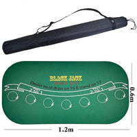 Rubber mats for Texas Hold'em Poker, Black Jack and other casino games - Sports, Wine & Gadgets