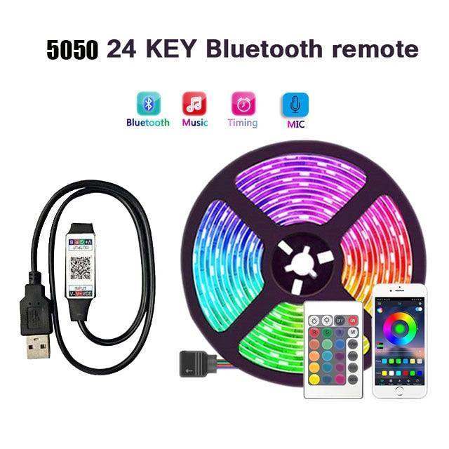 USB Led Strips (options of remote or bluetooth) - Sports, Wine & Gadgets