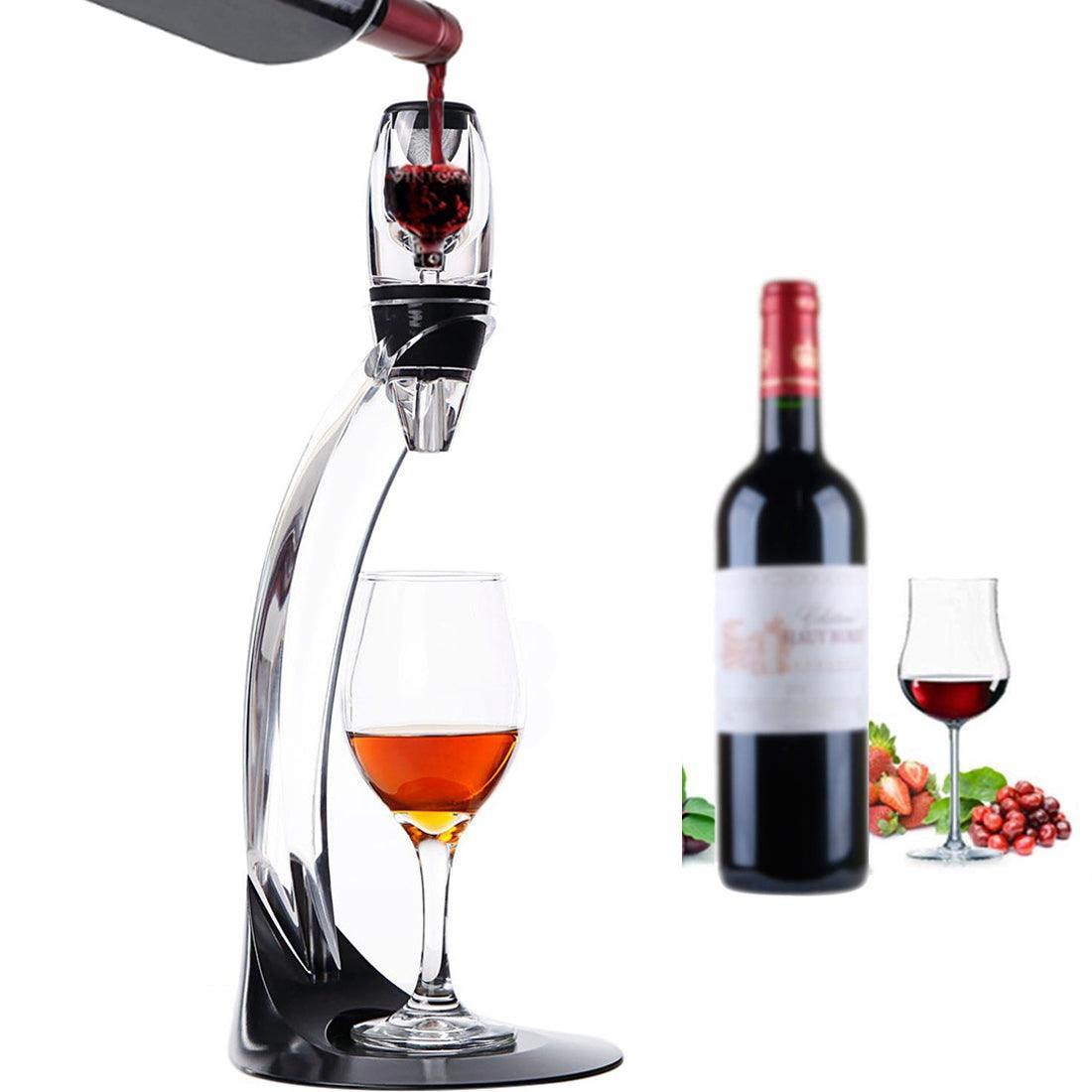Wine Decanter Pourer With Filter Stand - Sports, Wine & Gadgets