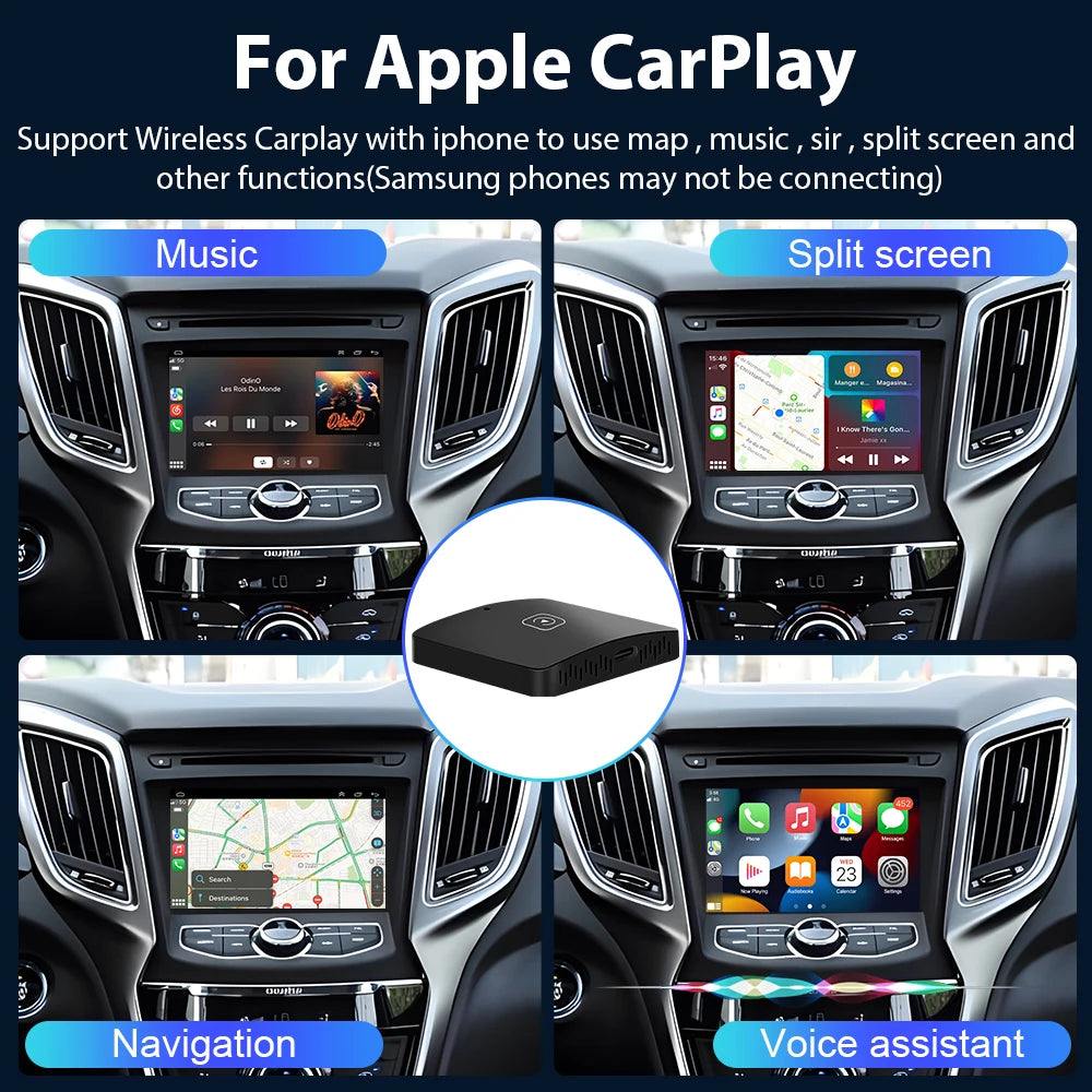 Wireless Android and Carplay Auto Adapter - Sports, Wine & Gadgets