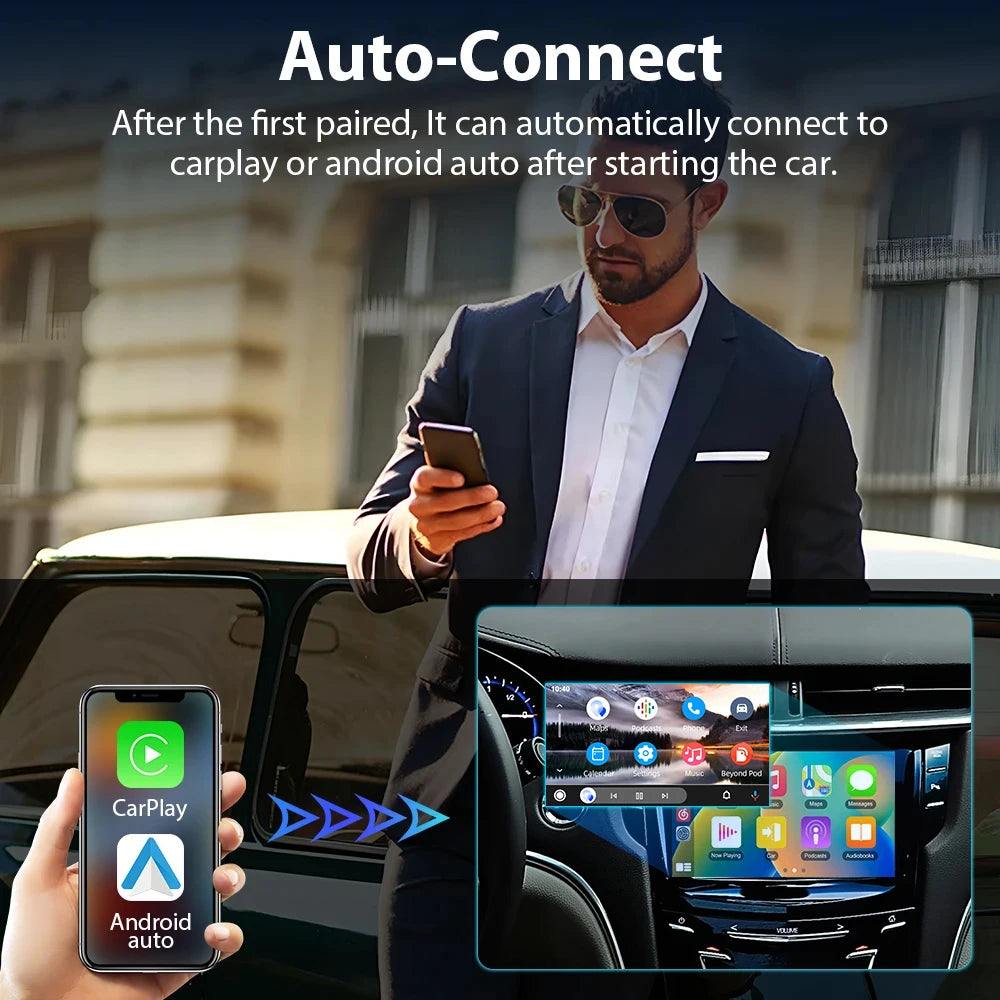 Wireless Android and Carplay Auto Adapter - Sports, Wine & Gadgets