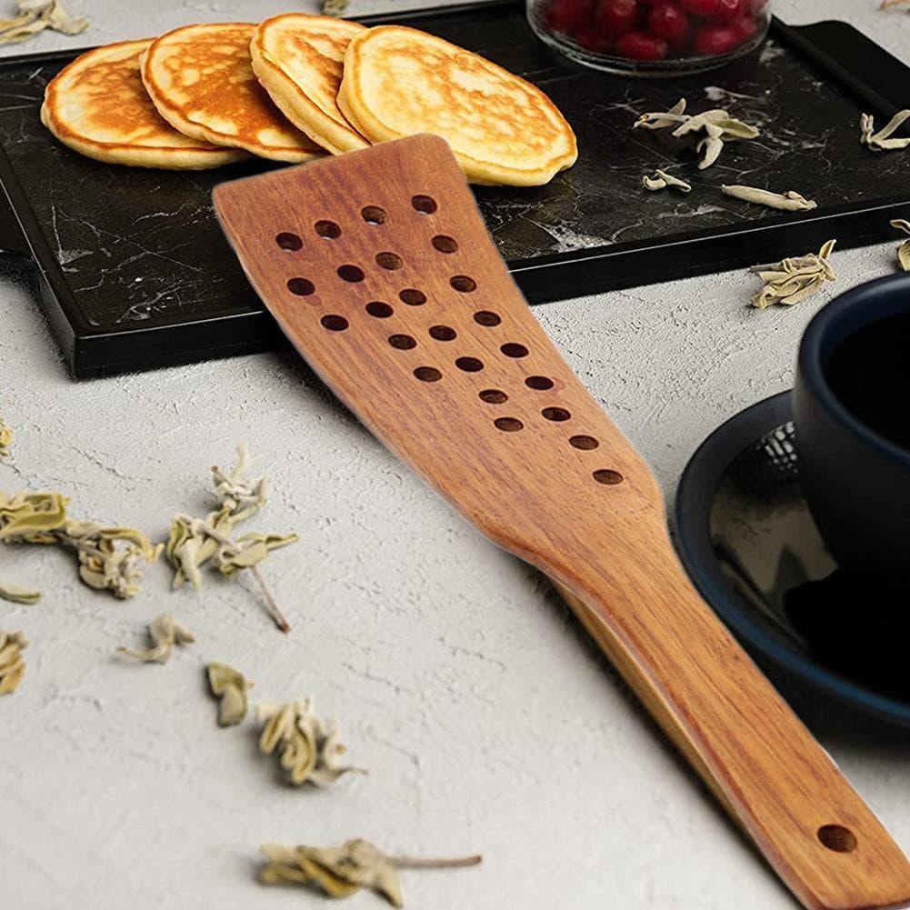 Wooden spatula for cooking and mixing - Sports, Wine & Gadgets